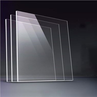 Kristaltær plexiglasblöð